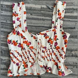 For Love & Lemons lace up tank